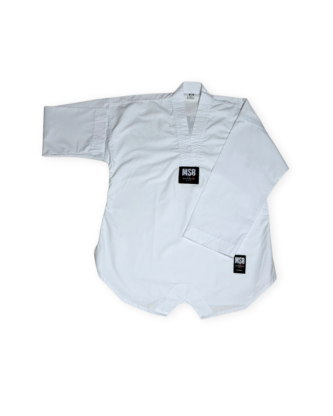 Dobok de Taekwondo Adulto Tradicional MSB Sports | Iniciante CBTKD